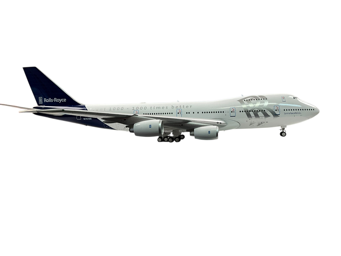 1/200 Inflight200 (IF742RR01) Boeing B747-267B (N787RR) "Trent 1000 - 1000 times better" - RR Flying Testbed - Rolls-Royce (limited Edition)