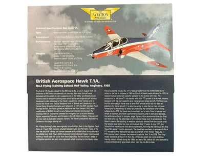 1/72 Corgi (AA36002) British Aerospace Hawk T1A Valley, Anglesey No.4 Flying Training School, R.A.F. 1995 (Limited Edition) #2876 of Only 2950)_