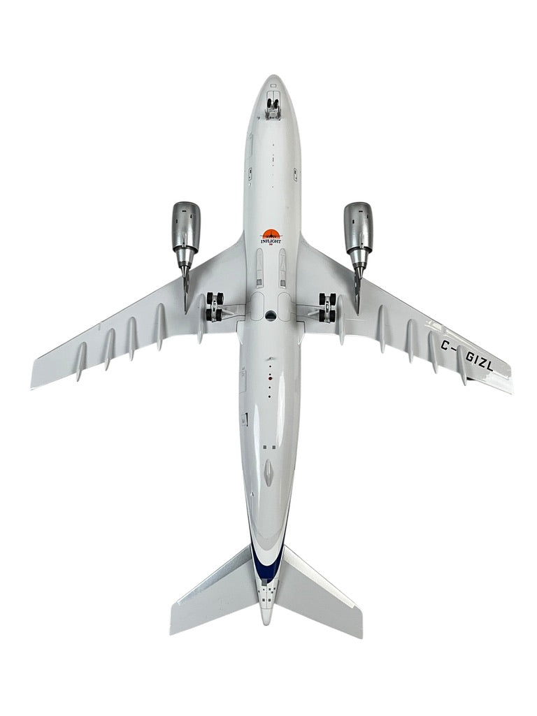 1/200 Inflight200 (IF300WD0225) Airbus A300B4-203 (C-GIZL) "Herbert Kollich Kenyon", with Painted "Grey" Belly, Wardair Canada (Limited Edition of Only 144)