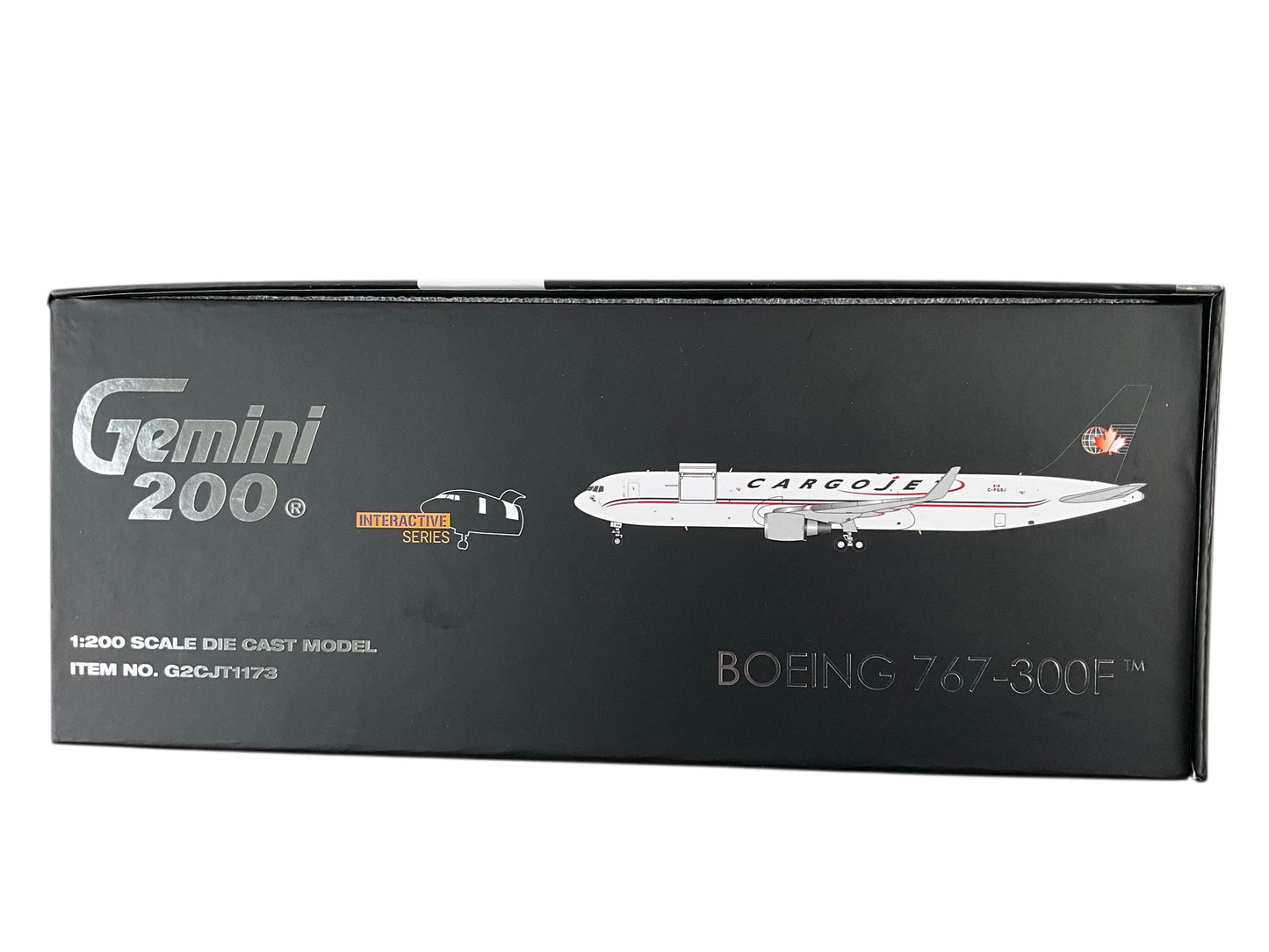 1/200 Gemini200 (G2CJT1173) Boeing 767-300ER/BDSF (C-FGSJ) "InterActive Series" Cargojet  (Limited Edition) 2024 Relwase