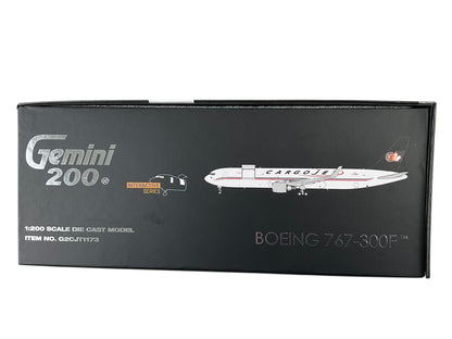 1/200 Gemini200 (G2CJT1173) Boeing 767-300ER/BDSF (C-FGSJ) "InterActive Series" Cargojet  (Limited Edition) 2024 Relwase