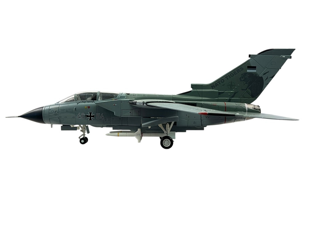 1/72 Hobbymaster (HA6725) Panavia Tornado ECR (46+54) "Nato Tigers" Lo-Vis Grey Camo TLG-51 "Immelmann" Deutsche Bundes Luftwaffe Schleswig-Jagel AB 2017 (Limited Edition)