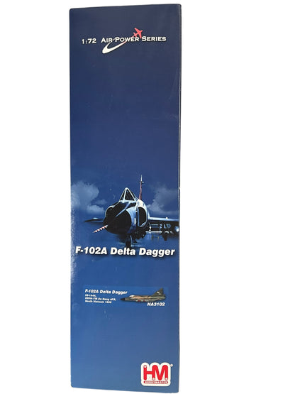 1/72 Hobbymaster (HA3102) Convair F102A Delta Dagger (56-1444) Da Nang AFB, South Vietnam 1968, 509th FIS 405th FW, U.S.A.F. (Limited Edition) 2011 Release
