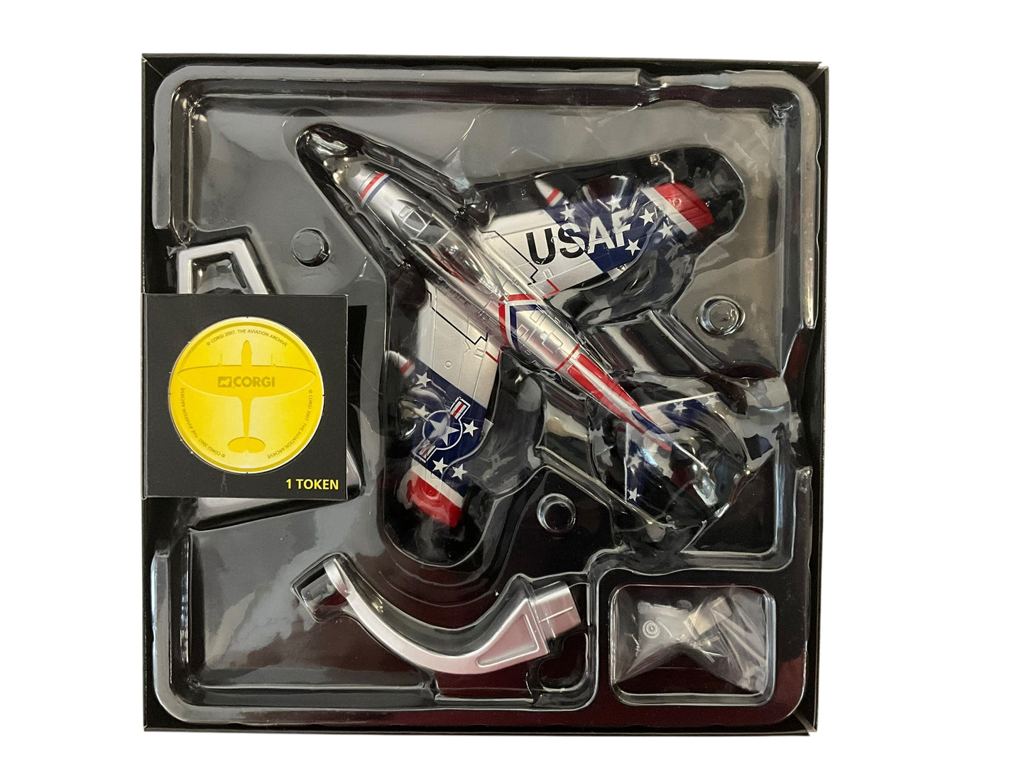 1/72 Corgi (AA35815) North American F86F Sabre "Skyblazers" 24th March 1956 Chaumont AB France, 48th FW, U.S.A.F.E. (Limited Edition #0548 of 1000)