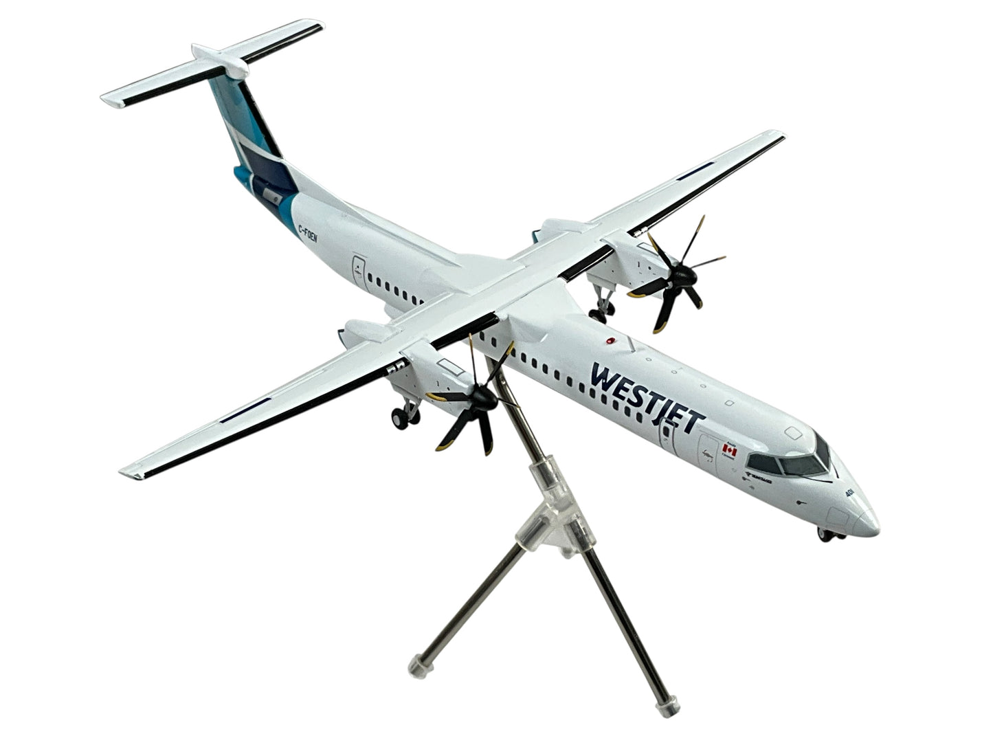 1/200 Gemini200 (G2WJA1315) Bombardier Dash8 Q400 (C-FOEN) - WJA 2nd livery - WestJet Airlines (Limited Edition) 2024 Release