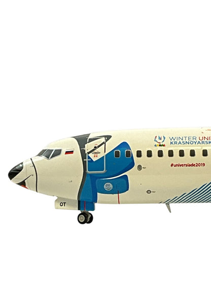 1/200 JC Wings (LH2TYA160) Boeing B737-800 (VQ-BQT) "Winter Universiade Krasnoyarsk 2019 Russia" NordStar (Limited Edition)