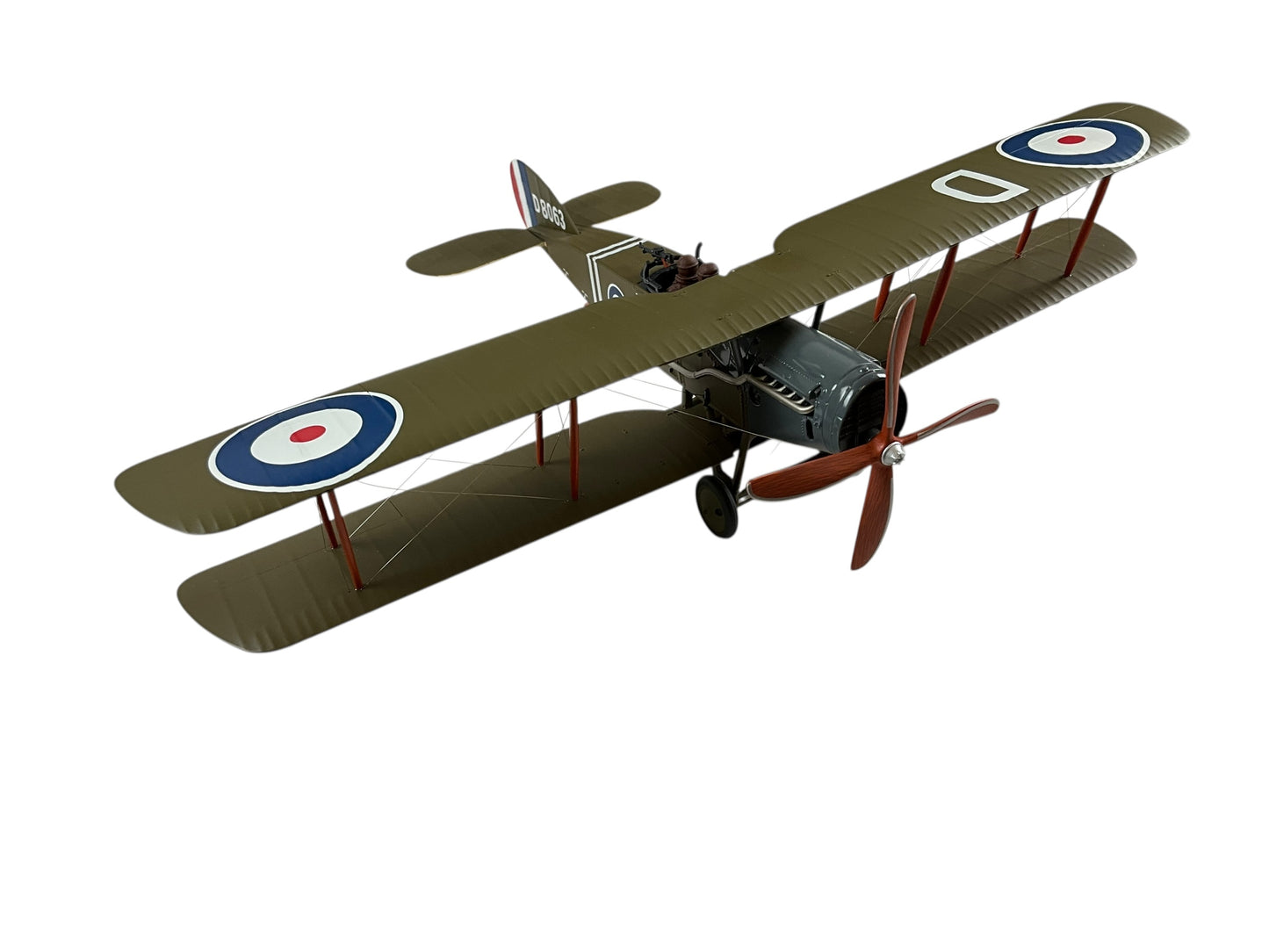 1/48 CORGI (AA28801) BRISTOL F2B FIGHTER (D-8063) - Royal Flight - William George "Billy" Barker - Villavera, Italy Sept 1918 - No. 139 Sqdn - ROYAL AIRFORCE (LIMTED EDITION #1855 of ONLY 1900)