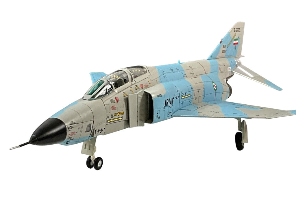1/72 HobbyMaster (HA19002) McDonnell Douglas RF4E Phantom II (s/n 72-0267) Blue & Grey Camo, Mehrabad AB, 2009 Islamic Republic of Iran Air Force (Limited Edition)