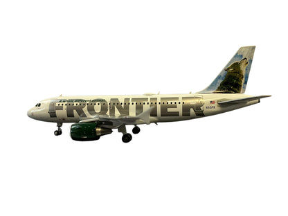 1/200 Genini200 (G2FFT054) Airbus A319 (N901FR) "CargoDawg" Howling Wolf Tail Frontier Airlines (Limited Edition) 2008 Release