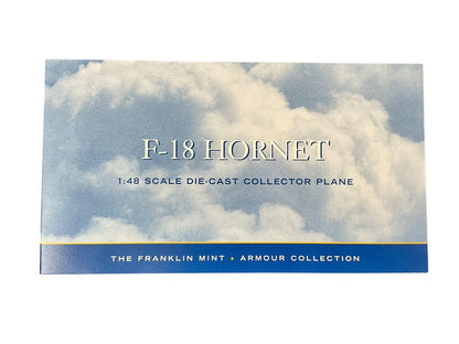1/48 Franklin Mint/Armour (B11E337) McDonnell Douglas CF188 Hornet (188796) "Millennium The Year 2000" Canadian Armed Forces (Limited Edition #360 of Only 400)