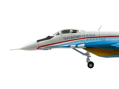 1/72 Corgi (US37505) MiG29A Fulcrum-C (White 102) "Ukrainian Falcons Display Team" Intl Air Tattoo, RAF Fairford 1997, Ukraine Air Force (Limited Edition #0562 of Only 1000)
