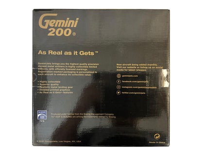 1/200 Gemini200 (G2GTI931) Boeing B747-400ERF (N492MC) "Interactive Series" Atlas Air (Limited Edition) 2021 Release