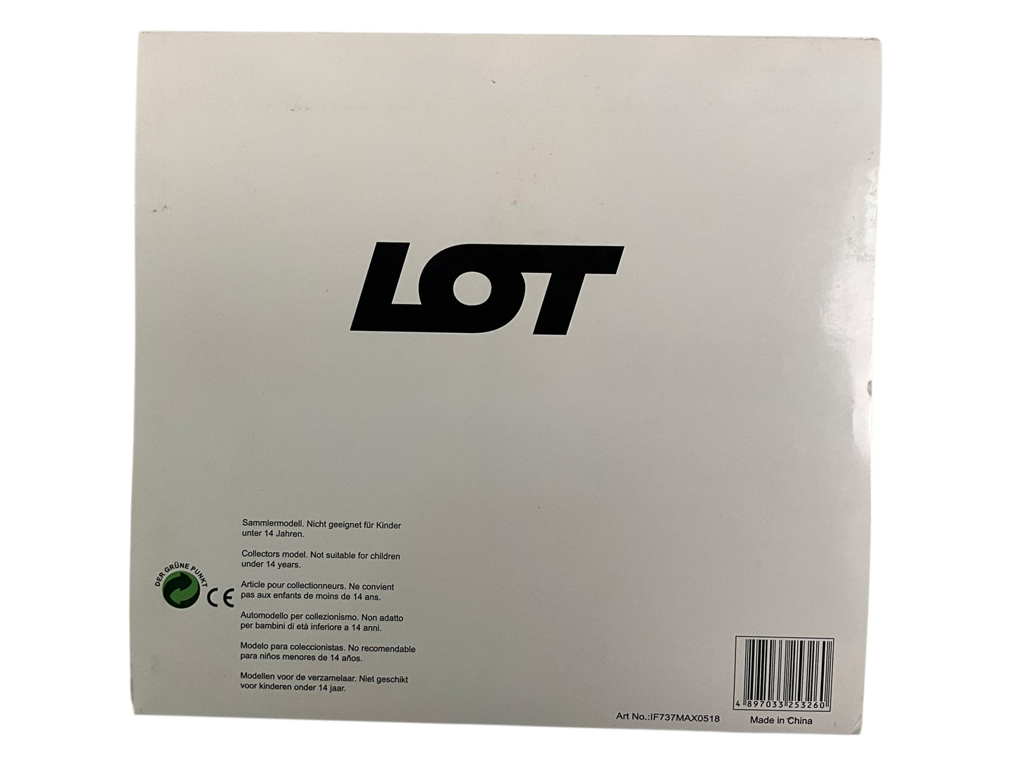 1/200 Inflight200 (IF737MAX0518) Boeing B737-MAX8 (SP-LVA) LOT Polish Airlines (Limited Edition) 2018 Release