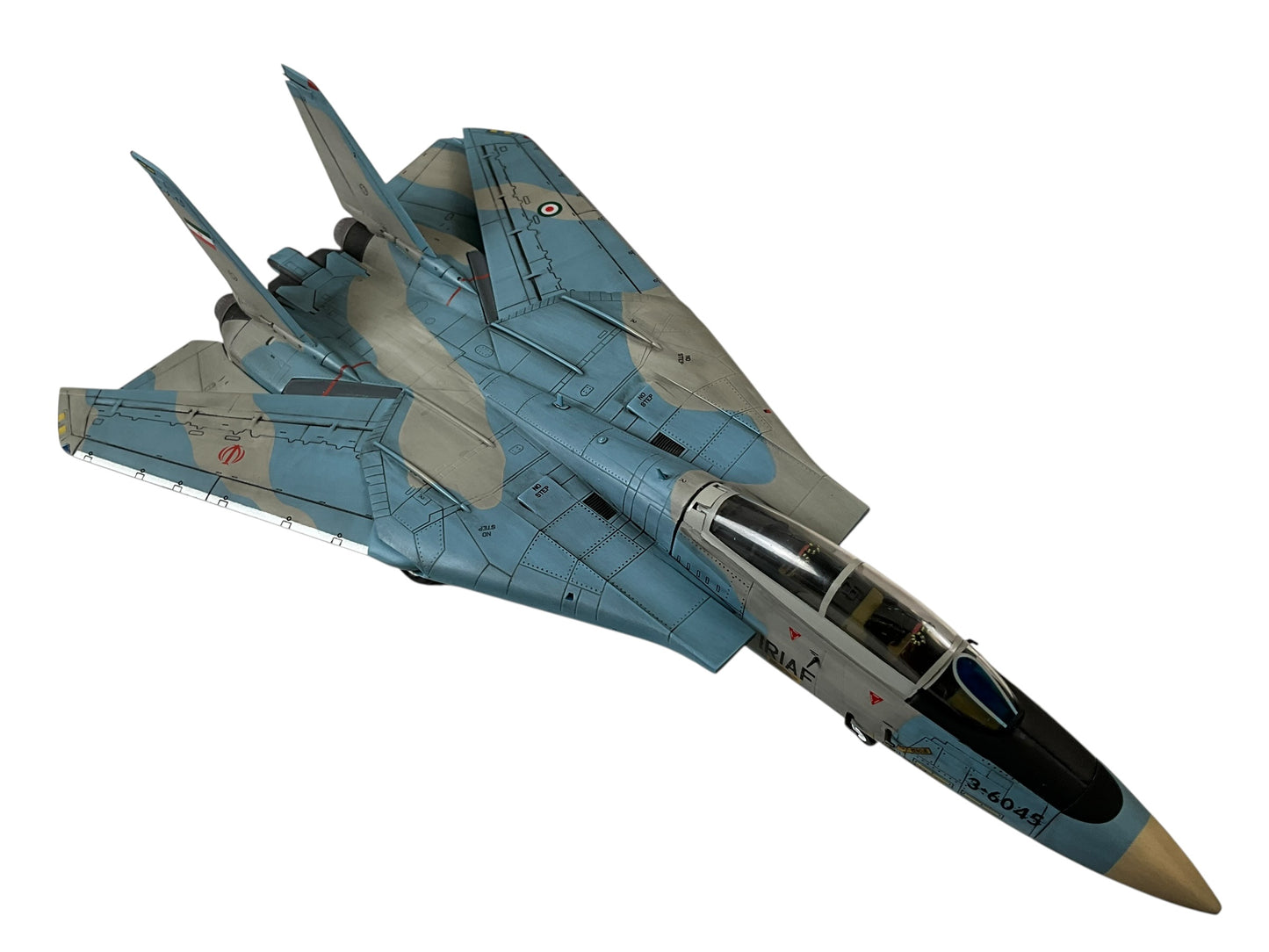 1/72 JC Wings (JCW-72-F14-006) Grumman F14A (Tomcat) "Alicat" (3-6045) Grey & Blue Camo, Islamic Republic of Iran Air Force (Limited Edition #422 of Only 750)