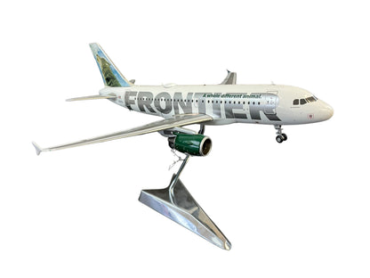 1/200 Genini200 (G2FFT054) Airbus A319 (N901FR) "CargoDawg" Howling Wolf Tail Frontier Airlines (Limited Edition) 2008 Release