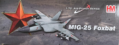 1/72 Hobbymaster (HA5606) Mikoyan MiG25PD Foxbat (Red 49) Vaislkov 1995, 146th Fighter Regiment, Ukraine Air Force (Limited Edition)