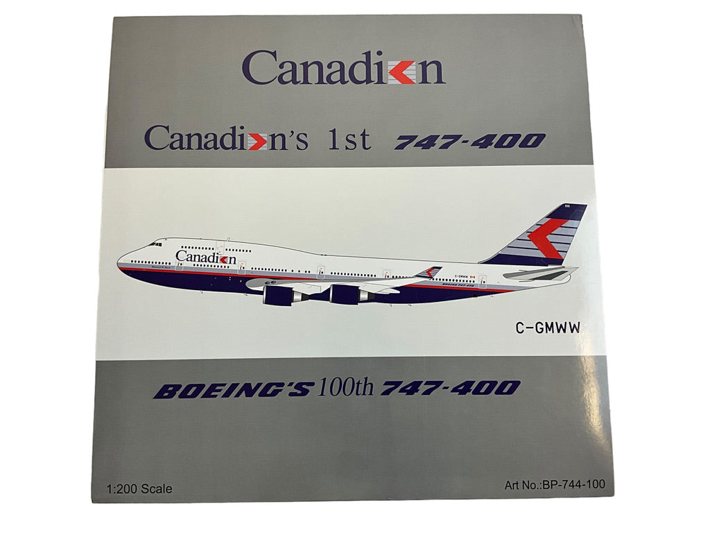 1/200 INFLIGHT200 BOEING B747-400 (C-GWWW) Max Ward Canadian Airlines (Limited Edition)