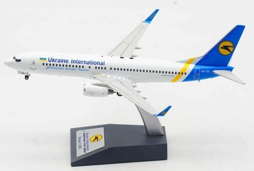 1/200 (Inflight200) J-Fox (JF-737-8-032) Boeing B737-800 (UR-UIA) Ukraine International Airlines (Limited Edition) 2020 Release