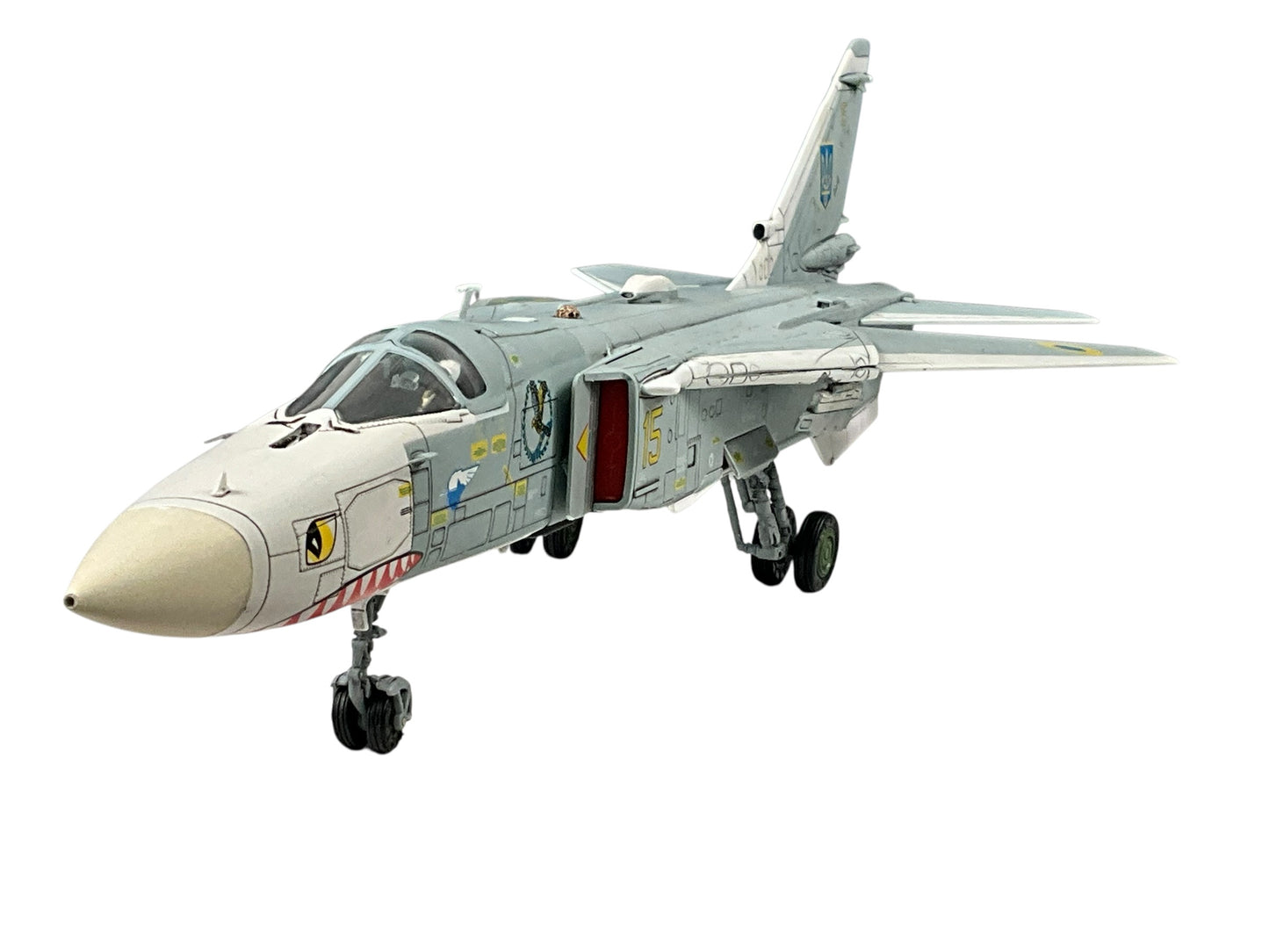 1/72 Calibre Wings (CA722402) Sukhoi Su24MR Fencer-E (Yellow 15) Starokostiantyniv AB, 7 BrTA, Ukraine Air Force (Limited Edition #018 of Only 800)