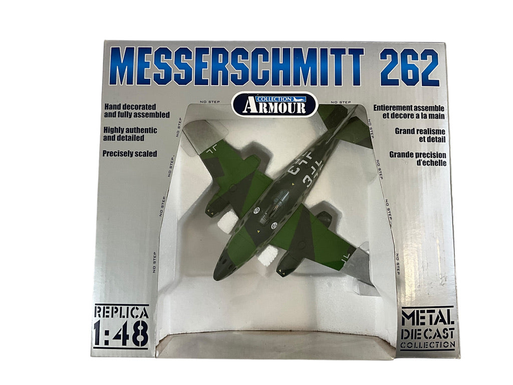 1/48 Artmour/Franklin-Mint (B11B302) Messerschmitt ME262A Schwalbe (White 3) flown  by General Adolf GALLAND JV44 3rd Reich Luftwaffe (Limited Edition)