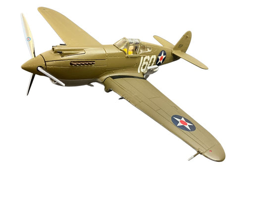 1/72 Corgi (AA28101) Curtiss P40B Warhawk (160) flown by Pearl Harbor Defender 2nd Lt. George Welch, 47th PS 15th PG U.S.A.A.F. on 7th Dec. 1941 (Limted Edition #132 of Only 1500)