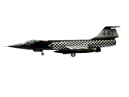 1/48 Franklin Mint/Armour (B11E193) Canadair CF104`(F104G) Starfighter (104880) 441 "Silver Fox" Sqdn Disbandment Scheme Canadian Armed Forces (Limited Edition)