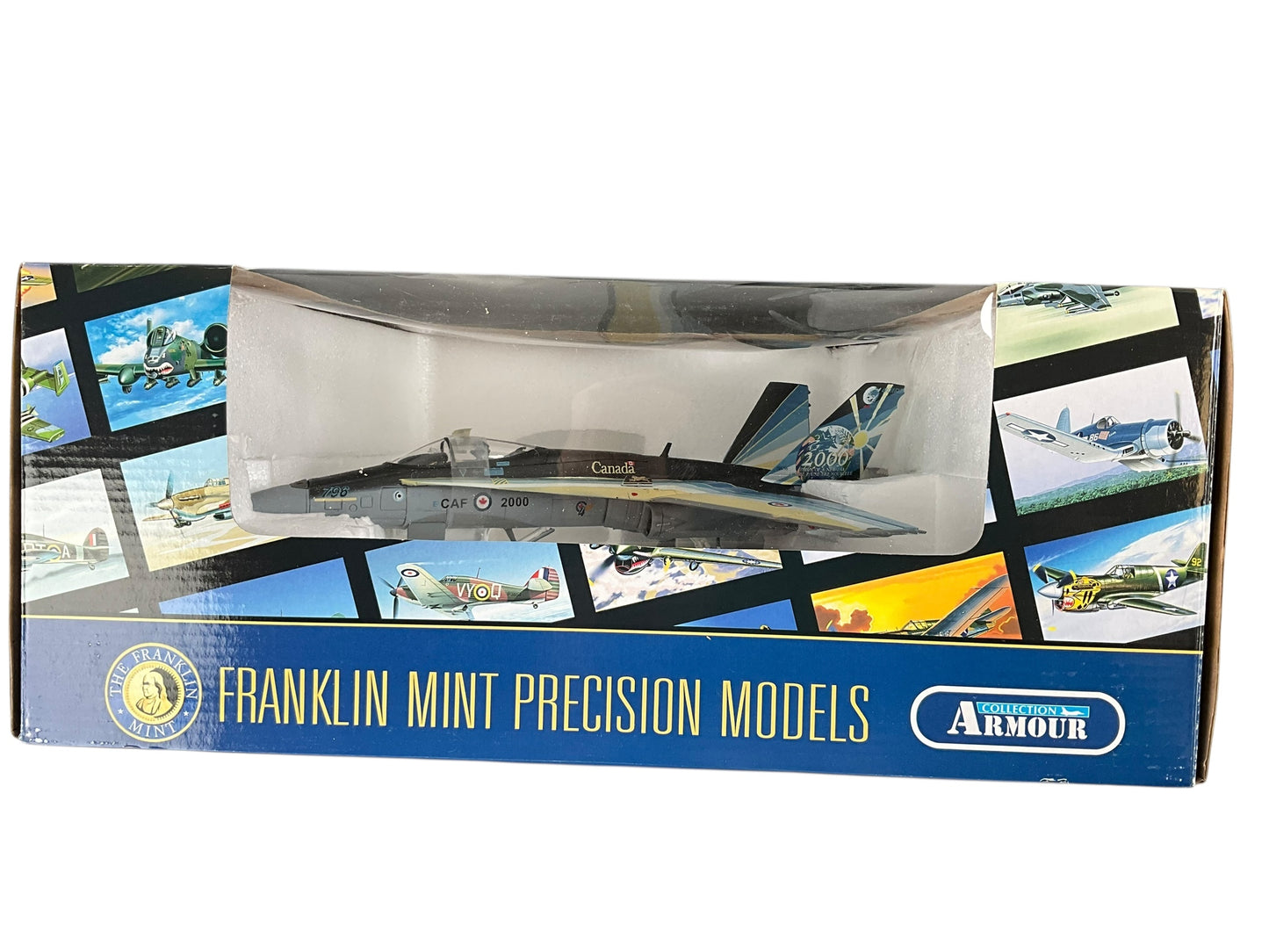 1/48 Franklin Mint/Armour (B11E337) McDonnell Douglas CF188 Hornet (188796) "Millennium The Year 2000" Canadian Armed Forces (Limited Edition #360 of Only 400)