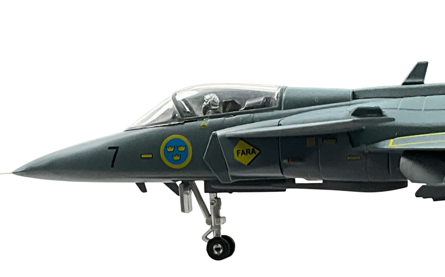 1/72 Aviation72 (AV72-43-001) Saab JAS39C Gripen (7/02) F7 Skaraborg Air Wing, Swedish Air Force (Limited Edition of 1068) 2015 Release