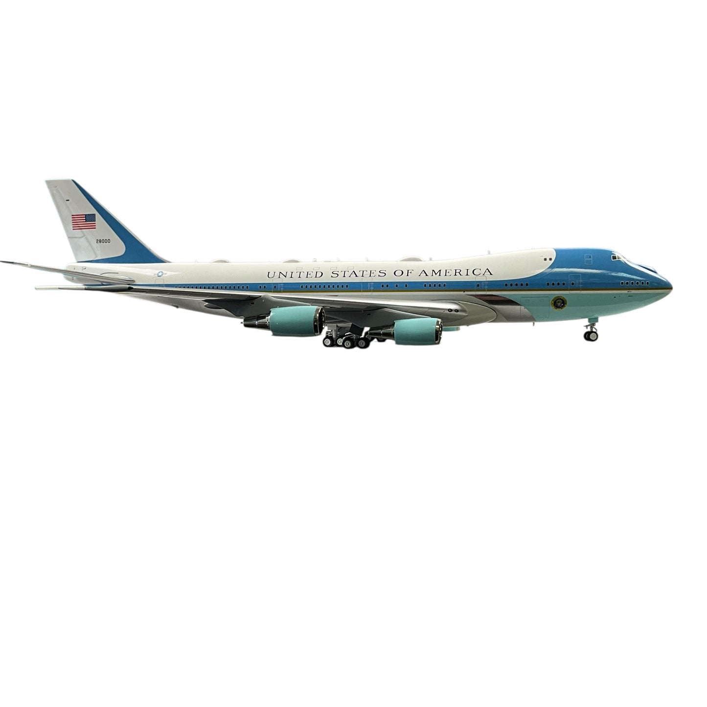 1/200 Inflight200 (IFVC25A0222P) Boeing (VC25A) B747-200 (28000) "Air Force One" United States of America (Limited Edition) 2022 Release