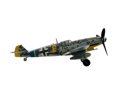 1/72 Witty Wings (WTW72-003-007) Messerschmitt Bf109G-6 (Yellow 6) flown by Obfw. Heinrich Bartels, II/J27, JG54, WWII, Drittes Reich, Luftwaffe (Limited Edition)