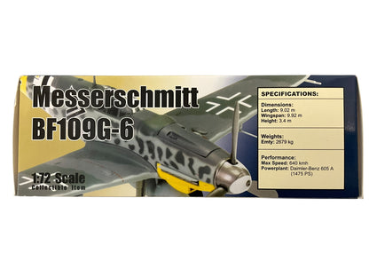 1/72 Witty Wings (WTW72-003-01) Messerschmitt Bf109G-6 (Double Cevron 5) "Chistl" flown by Gerhard Barkhorn, JG52,  WWII, Drittes Reich Luftwaffe (Limited Edition)