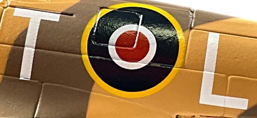 1/72 Corgi (AA31902) Supermartine Spitfire Mk.VB (EP706 / T-L) flown by Sqn/Ldr. Maurice "Mike" Stephens, 10th Oct 1942 Takali, Malta No.249 Sqdn R.A.F. (Limited Edition) 2002 Release