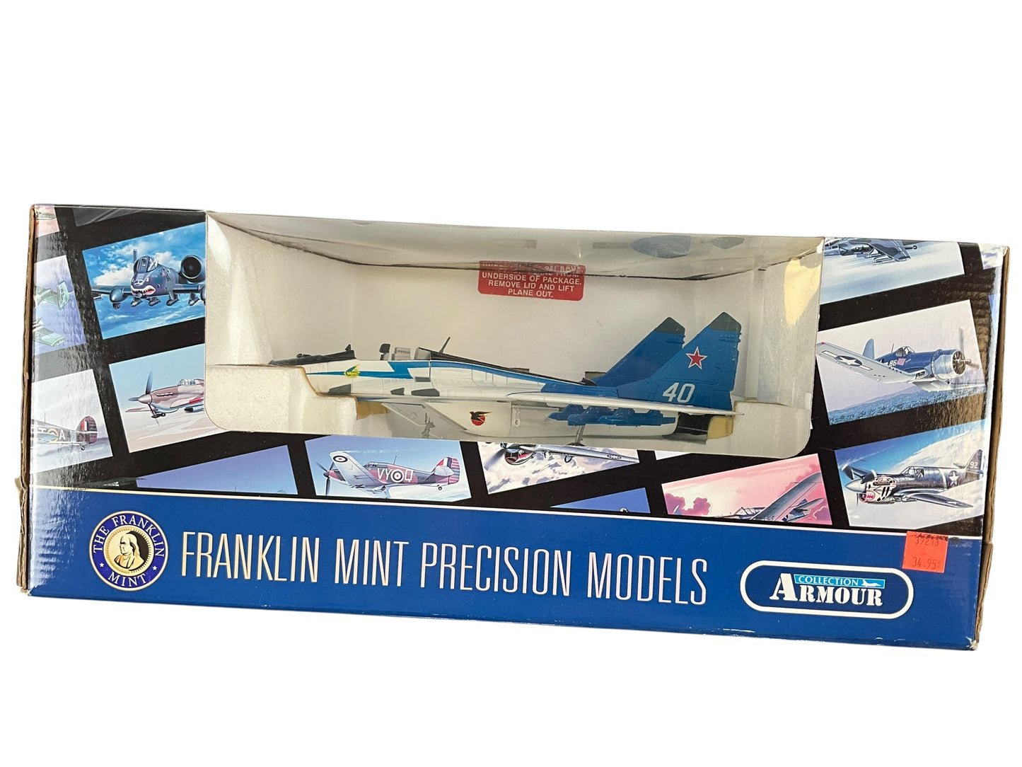 1/48 Franklin Mint/Armour (B11B630) MiG29A Fulcrum (40) Russian Aerobatic Team, Kubina, Federation of Russia (Limited Edition)