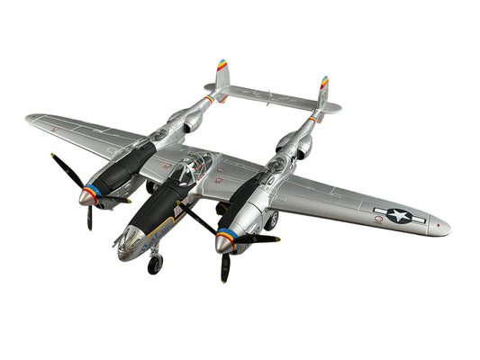1/48 Armour/Franklin Mint (ART.98137/B11B283) Lockheed P38L-1 Lightning (44-24843 / 100) "Putt Putt Maru" Col. Charles McDonald (27 Kills) 475th F.G. 5th AF U.S.A.A.F. , Clark Field, Phillipines March 1945 WWII (Limited Edition)