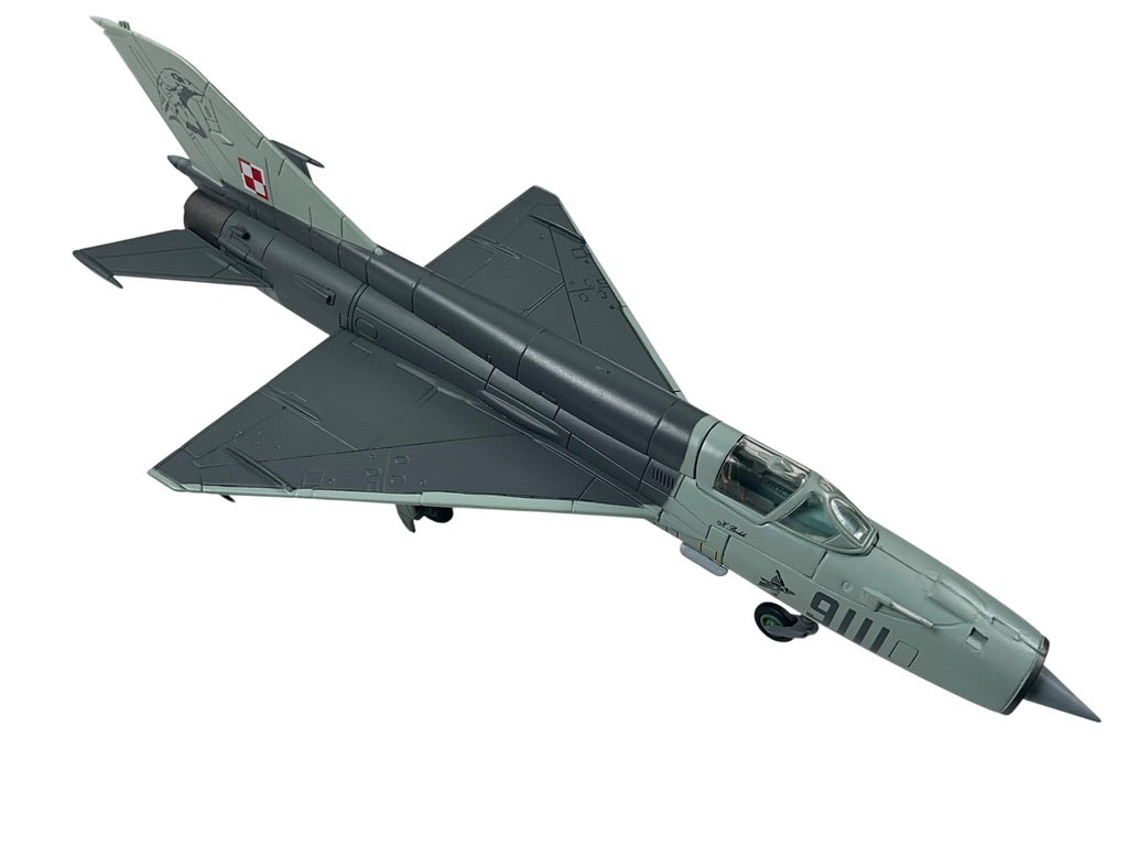 1/72 HobbyMaster (HA0115) Mikoyan MiG21MF (9111) Lo-Vis NATO Grey Camo 2002 Poznan-Kresiny, 3 ELT, Polish AirForce (Limited Edition)