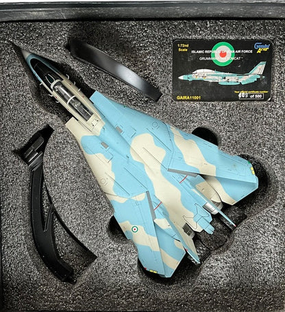 1/72 Gemini Aces (GA-IRA-110-01) Grumman F14A Tomcat (3-6005) Grey & Blue Camo Islamic Republic of Iran Air Force (Limited Edition #409 of Only 500) 2014 Release