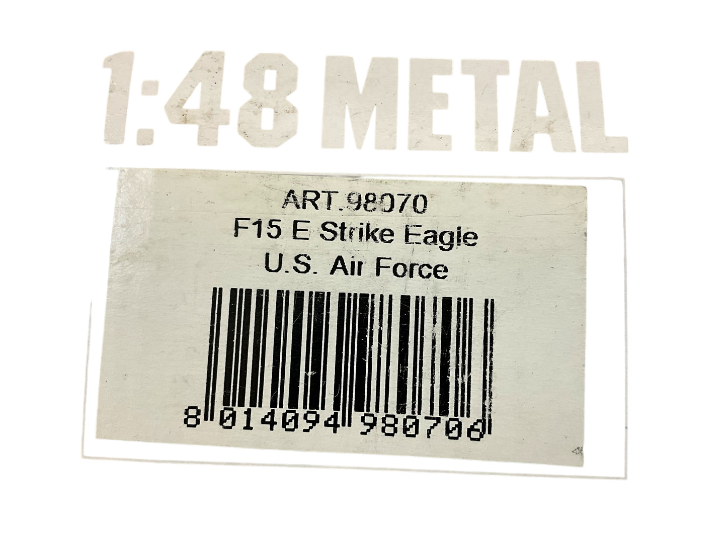 1/48 Armour/Franklin Mint (98070) McDonnell Douglas F15E Strike Eagle European camo Livery - Prototype Strike Eagle - U.S.A.F. (Limited Edition)