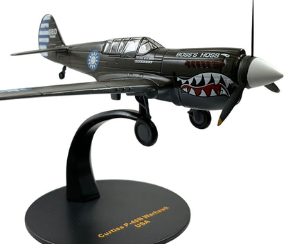 1/72 IXO Models (PIXJ00021) Curtiss P40N Warhawk (660 / P-11461) "Boss's Hoss" flown by Lt.Col. W.N.Reed (Ace w/7 Jap Kills) with "Flying Tigers" A.V.G. Nationalist Chinese Air Force (Limited Edition)