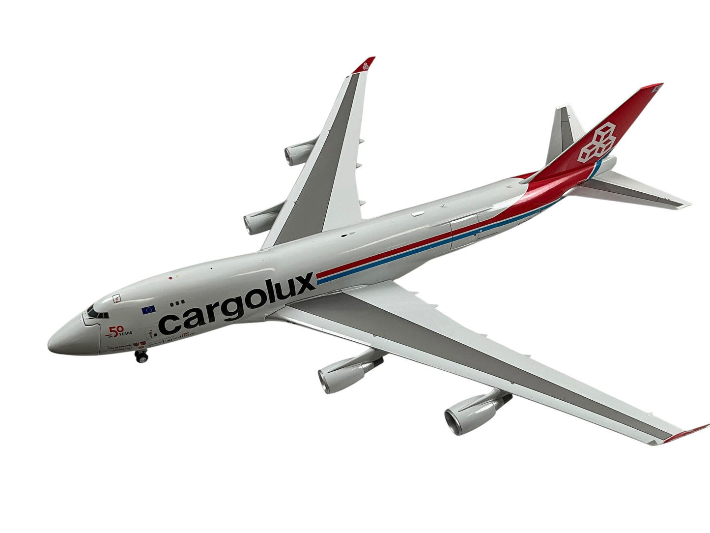 1/200 Gemini200 (G2CLX933) Boeing B747-400ERF (LX-LCL) "Interactive Series" Cargolux (Limited Edition) 2021 Release