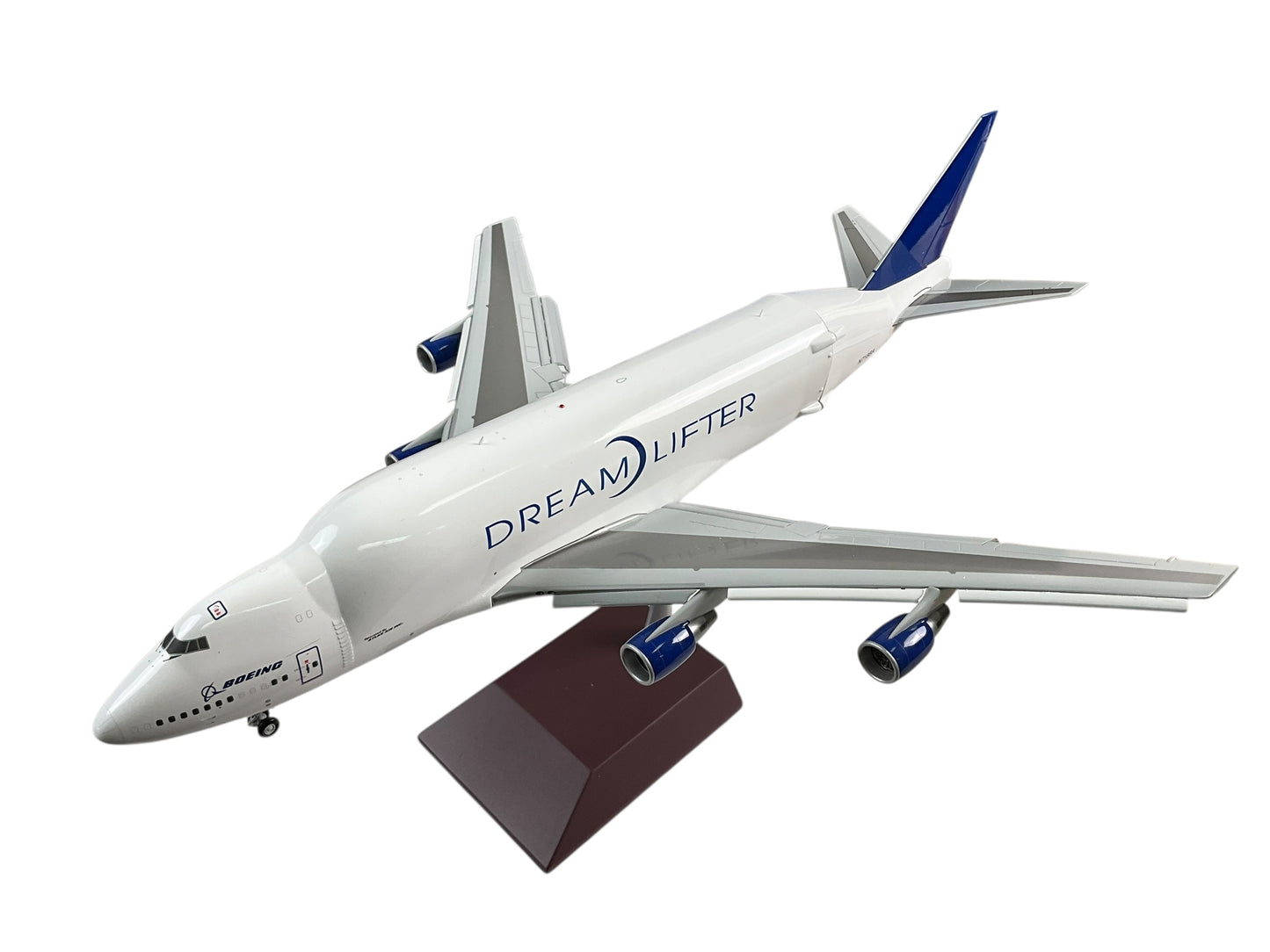 1/200 Gemini200 (G2BOE1003F) Boeing B747-400LCF DreamLifter (N718BA) "Flaps Down" The Boeing Company (Limited Edition) 2021 Release