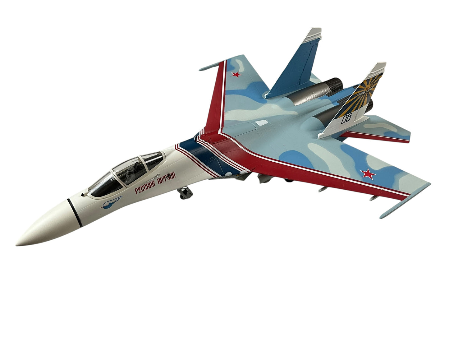 1/72 (Witty Wings) Sky Guardians (WTW-72-014-009) Sukhoi SU27 Flanker-B (Blue 06) "Russian Knights Display Team" Russian Air Force (Limited Edition) 2009 Release