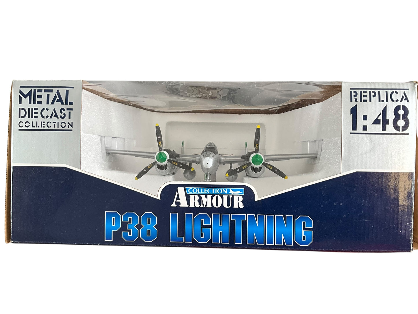 1/48 Armour/Franklin Mint (98170) Lockheed P38 Lightning "Jandina IV" flown by Major J.T.Robbins (22 Kills) 80FS-8FG U.S.A.A.F. (Limited Edition) P38 2001 Release