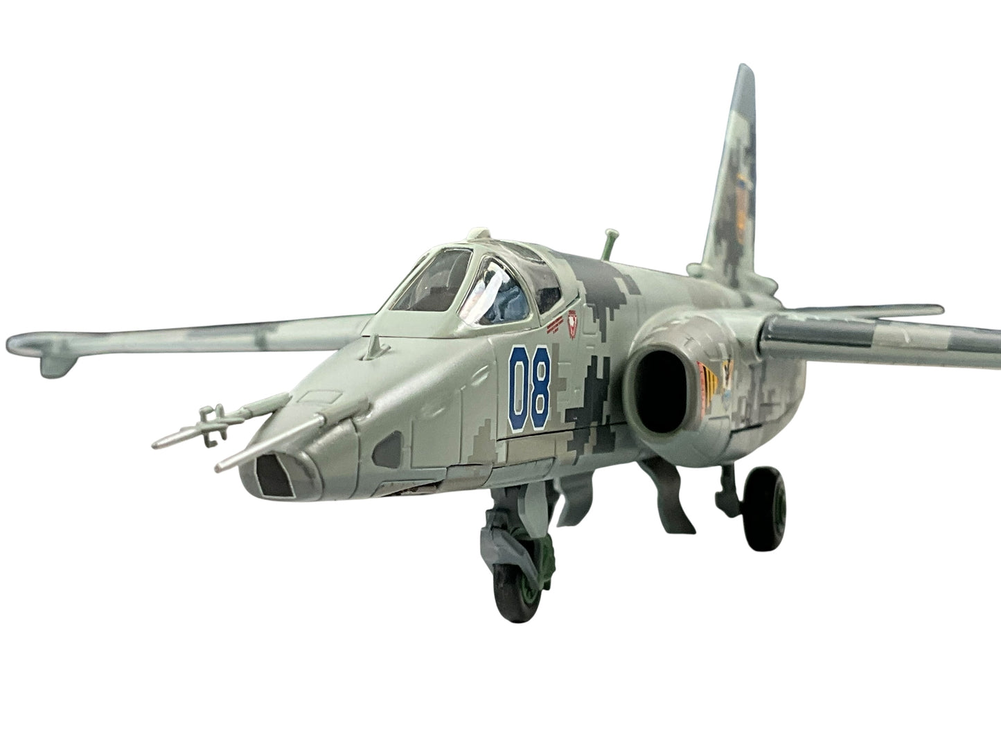 1/72 Hobbymaster (HA6108) Sukhoi SU25M1 Frogfoot (Blue 08) Digital Camo Mykolaiv/Kulbakino AB, 299 BrTA, Ukraine Air Force (Limited Edition)