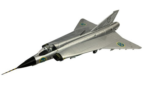 1/72 Aviation72 (AV72-41-004) Saab J35 Draken (13-10) "Natural Metal Sheme" Swedish Air Force (Limited Edition of Only 360) 2017 Release