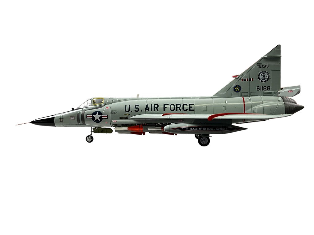 1/72 Hobbymaster (HA3110) Convair F102A Delta Dagger (56-1188) "flown by pre-President George W.Bush" Ellington AFB, Texas ANG 111 FS , 147th RW, U.S.A.F. 1970s (Limited Edition)
