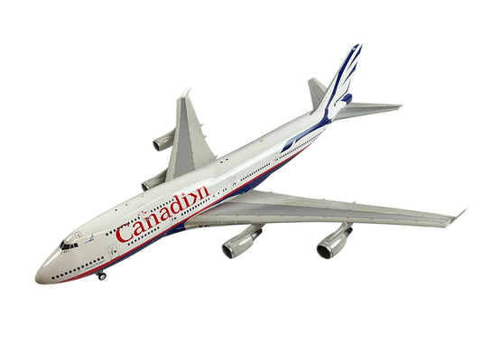 1/200 Inflight200  (IF7440717) Boeing B747-475 (C-GMWW) "Maxwell W. Ward" 2nd C.A.I. - Landor "Proud Wings" Livery - Canadian Airlines International (Limited Edition)