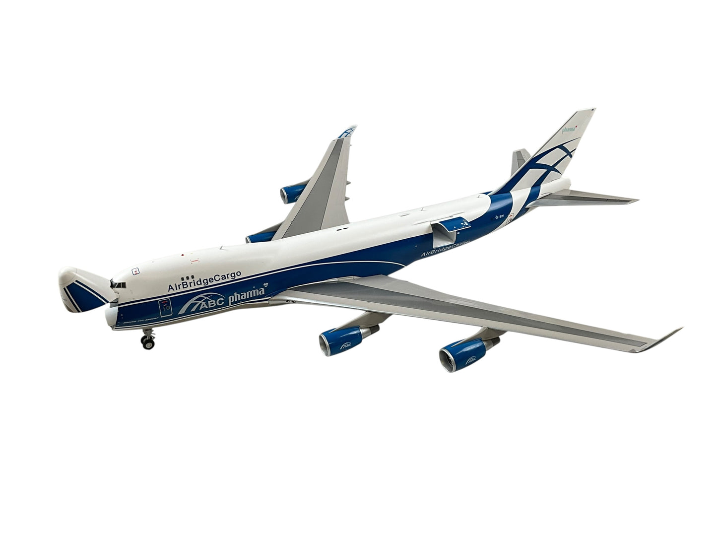 1/200 Gemini200 (G2ABW934) Boeing B747-400F (VP-BIM) "ABC pharma" (Interactive Series) AirBridge Cargo (limited Edition) 2021 Release