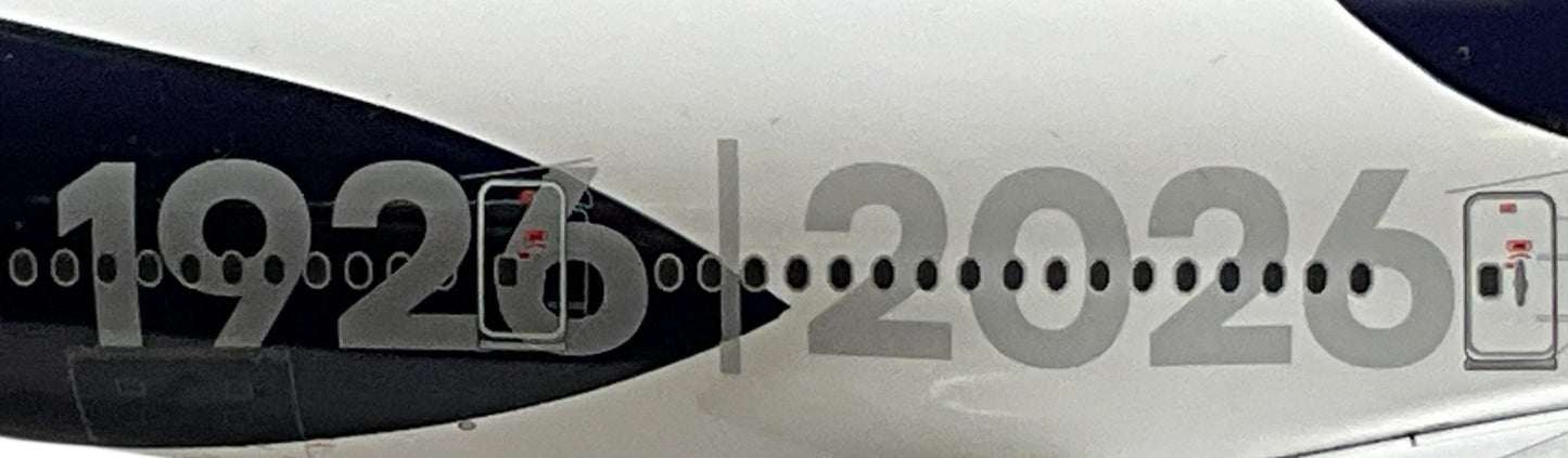 1/200 Gemini200 (G2DLH1513) Boeing B747-8I (D-ABYN) "Nedersachsen" 100 Year Anniversary Livery, Lufthansa (Limited Edition) 2026 Release