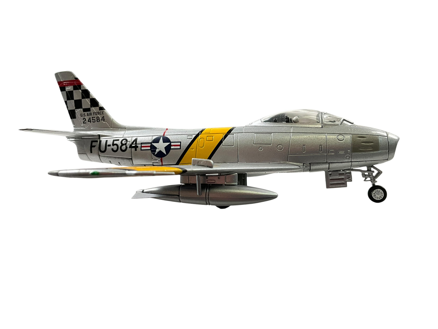 1/72 Corgi (AA35801) North American F86F Sabre (FU-584 c/n 24584) "MiG Mad Marine" "Lyn Anne I & Dave" flown by Maj. John Glenn, U.S.M.C. (3  Kills) South Korea 1951, 25th FS, 51st FW, U.S.A.F. (Limited Edition)