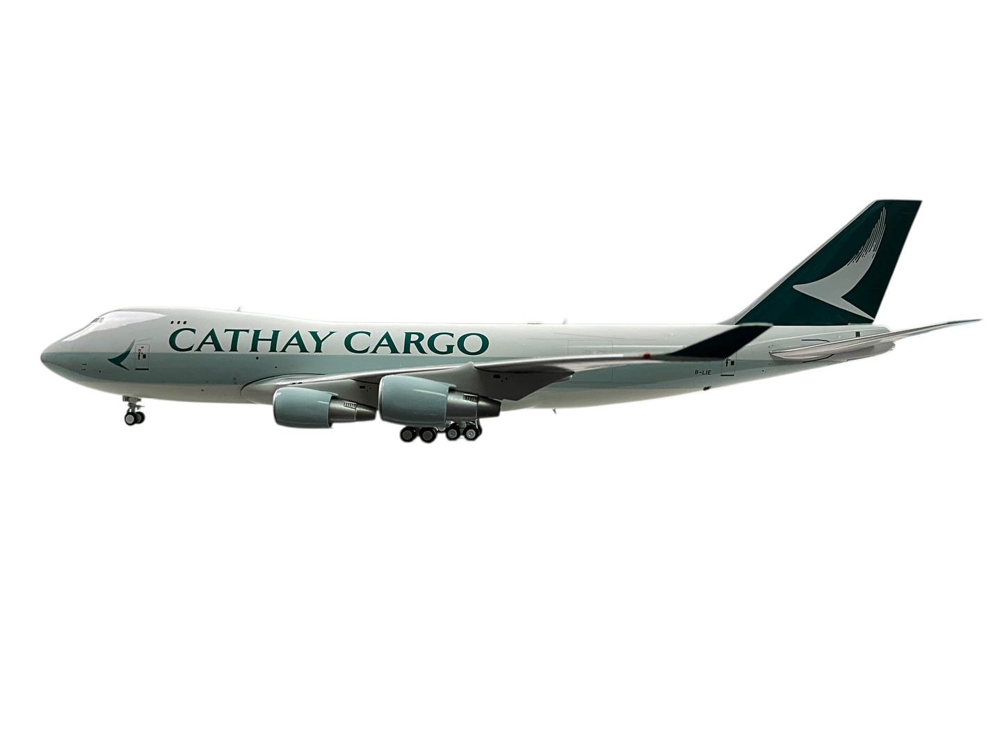 1/200 (Inflight200) White Box (WB-747-4-065) Boeing B747-400 (B-LIE) Cathay Cargo (Limited Edition of Only 60) 2024 Release